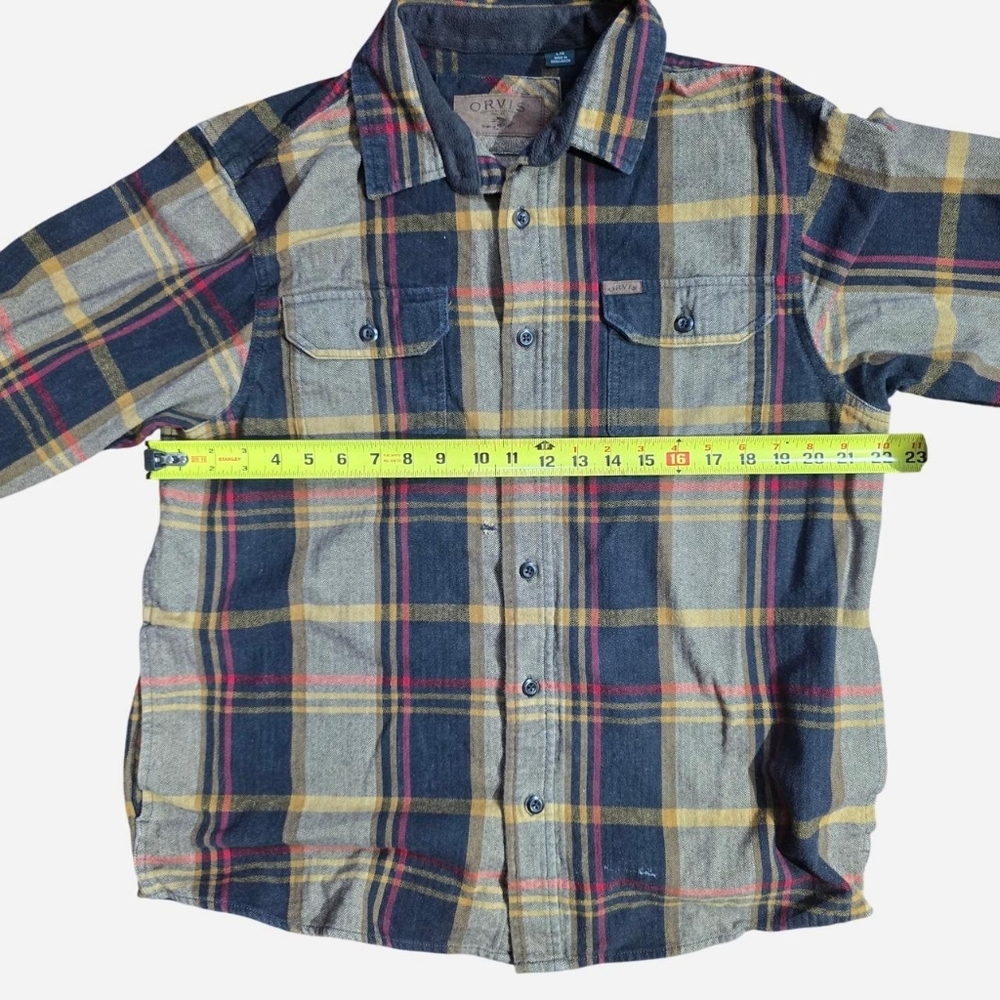 Orvis‎ Plaid Button-Up Shirt